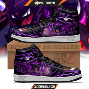 Pokemon Gengar JD Sneakers Custom Anime Shoes CUSTOMFORCAR