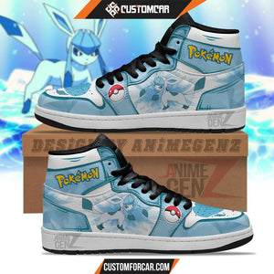 Pokemon Glacia JD Sneakers Custom Pokemon Anime Shoes