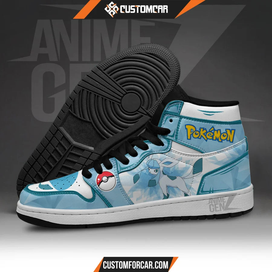 Pokemon Glacia JD Sneakers Custom Pokemon Anime Shoes