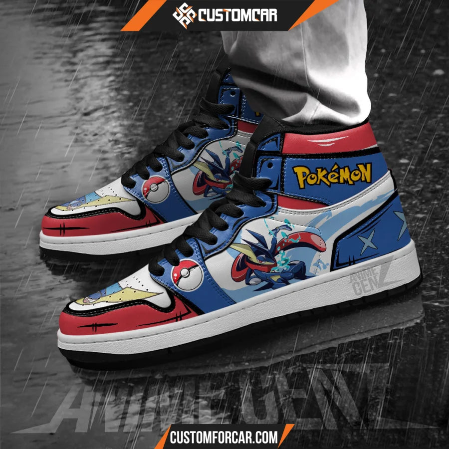 Pokemon Greninja JD Sneakers Custom Pokemon Anime Shoes