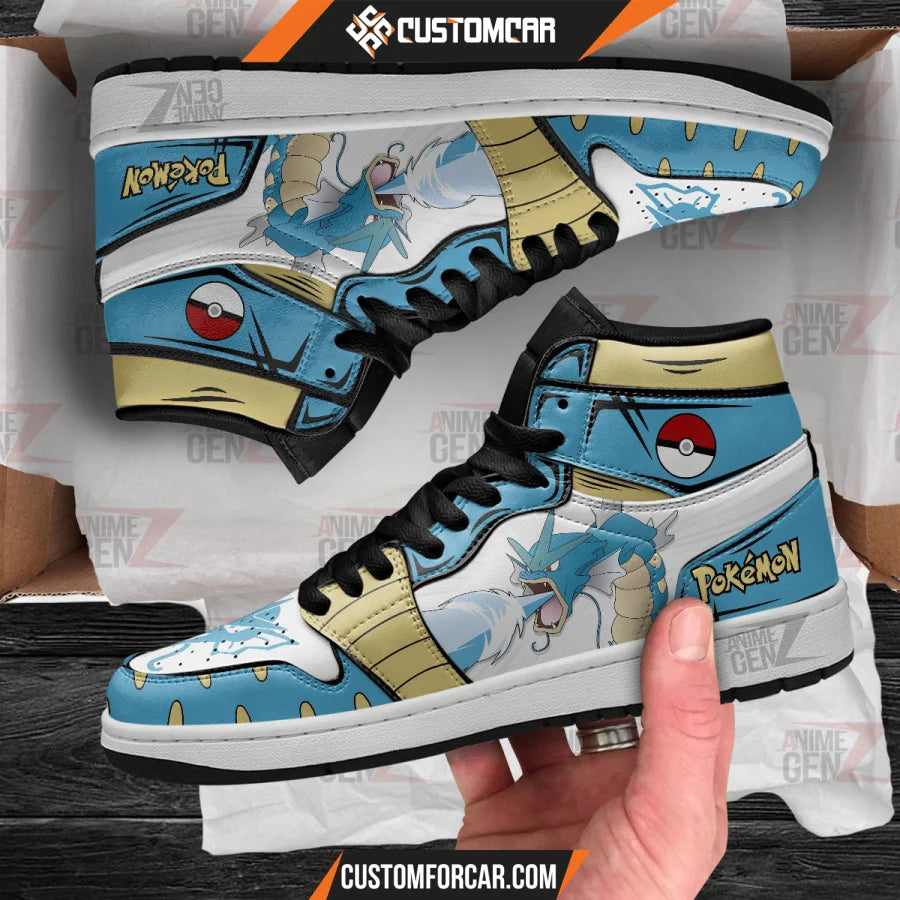 Pokemon Gyarados JD Sneakers Custom Anime Shoes CUSTOMFORCAR