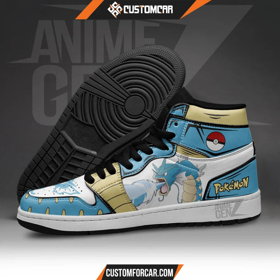 Pokemon Gyarados JD Sneakers Custom Anime Shoes CUSTOMFORCAR