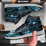 Pokemon Lucario JD Sneakers Custom Anime Shoes CUSTOMFORCAR