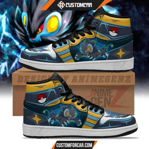 Pokemon Luxray JD Sneakers Custom Anime Shoes CUSTOMFORCAR