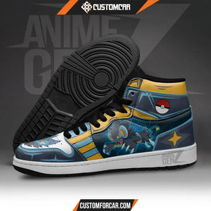 Pokemon Luxray JD Sneakers Custom Anime Shoes CUSTOMFORCAR