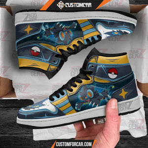 Pokemon Luxray JD Sneakers Custom Anime Shoes CUSTOMFORCAR