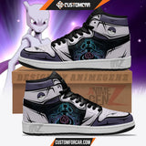 Pokemon Mewtwo JD Sneakers Custom Anime Shoes CUSTOMFORCAR