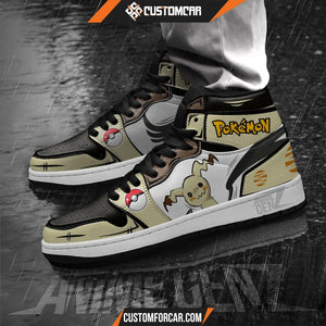 Pokemon Mimikyu JD Sneakers Custom Pokemon Anime Shoes