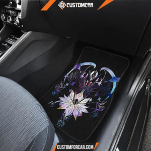 Pokemon Moon And Sun in Black theme Car Floor Mats R050310 -