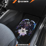 Pokemon Moon And Sun in Black theme Car Floor Mats R050310 -