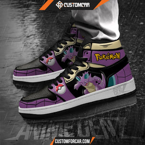 Pokemon Nidoking JD Sneakers Custom Pokemon Anime Shoes