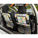 Pokemon Pattern Back Seat Organizer Pikachu Pokemon Anime 