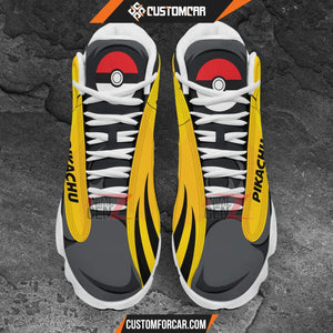 Pokemon Pikachu Air Jordan 13 Sneakers Custom Anime Shoes