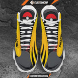 Pokemon Pikachu Air Jordan 13 Sneakers Custom Anime Shoes