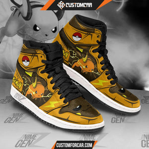 Pokemon Raichu JD Sneakers Custom Anime Shoes CUSTOMFORCAR