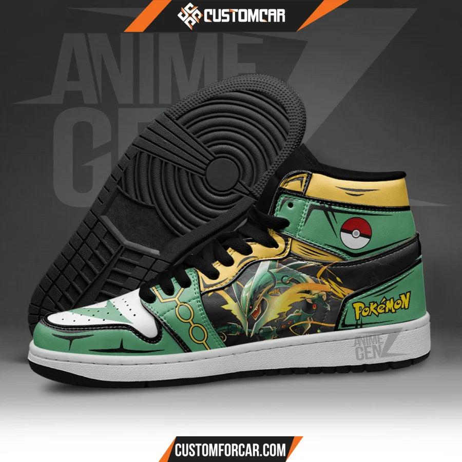 Pokemon Rayquaza JD Sneakers Custom Anime Shoes CUSTOMFORCAR