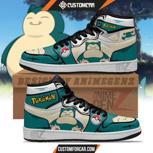 Pokemon Snorlax JD Sneakers Custom Pokemon Anime Shoes