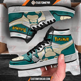 Pokemon Snorlax JD Sneakers Custom Pokemon Anime Shoes