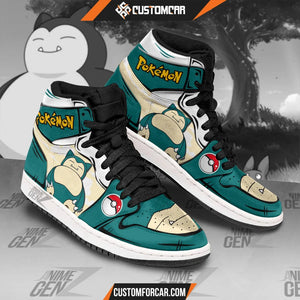 Pokemon Snorlax JD Sneakers Custom Pokemon Anime Shoes