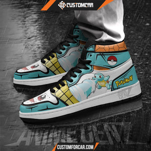 Pokemon Squirtle JD Sneakers Custom Anime Shoes CUSTOMFORCAR