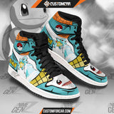 Pokemon Squirtle JD Sneakers Custom Anime Shoes CUSTOMFORCAR