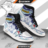 Pokemon Vulpix alola JD Sneakers Custom Pokemon Anime Shoes