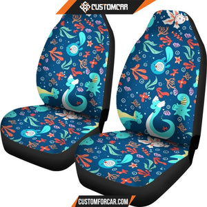 Pokemon Water Blue Car Seat Covers 2 - Car Seat Covers - 