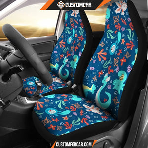 Pokemon Water Blue Car Seat Covers 2 - Car Seat Covers - 