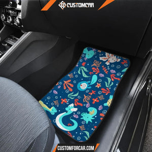 Pokemon Water Symbols Cute Car Floor Mats R050310 - Front 