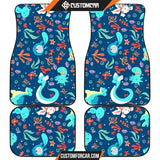 Pokemon Water Symbols Cute Car Floor Mats R050310 - Front 