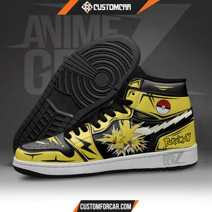 Pokemon Zapdos JD Sneakers Custom Anime Shoes CUSTOMFORCAR