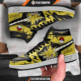 Pokemon Zapdos JD Sneakers Custom Anime Shoes CUSTOMFORCAR