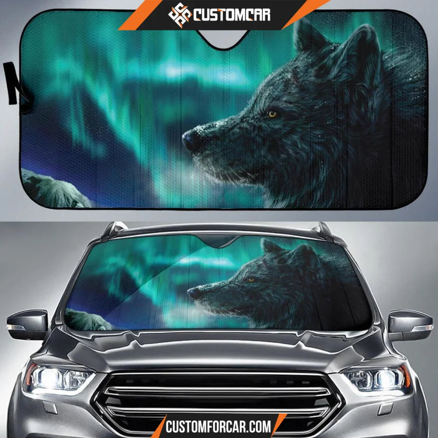 Polaris Aurora Wolf Auto Sun Shades