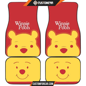 Pooh in Winnie The Pooh Custom Car Floor Mats R050310 - 