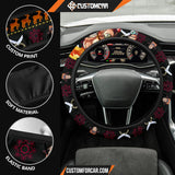 Portgas D. Ace One Piece Christmas Steering Wheel Cover