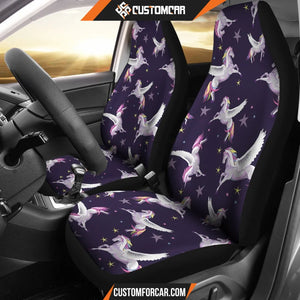 Print Pattern Unicorn Universal Fit Car Seat covers Car 