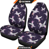 Print Pattern Unicorn Universal Fit Car Seat covers Car 