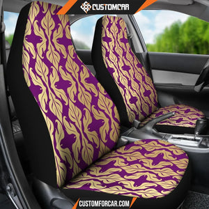 Purple Baroque Car Seat Covers DECORINCAR