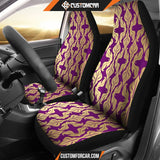 Purple Baroque Car Seat Covers DECORINCAR