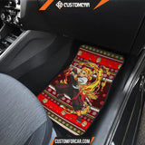 Rengoku Kyojuro Demon Slayer Car Floor Mats Anime Car