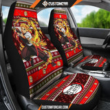 Rengoku Kyojuro Demon Slayer Car Seat Covers Anime Car