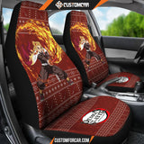 Rengoku Kyojuro Demon Slayer Car Seat Covers Anime Car