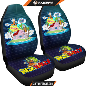 Rick And Morty Car Seat Covers Rick Morty Dragon Ball Kame 