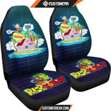 Rick And Morty Car Seat Covers Rick Morty Dragon Ball Kame 
