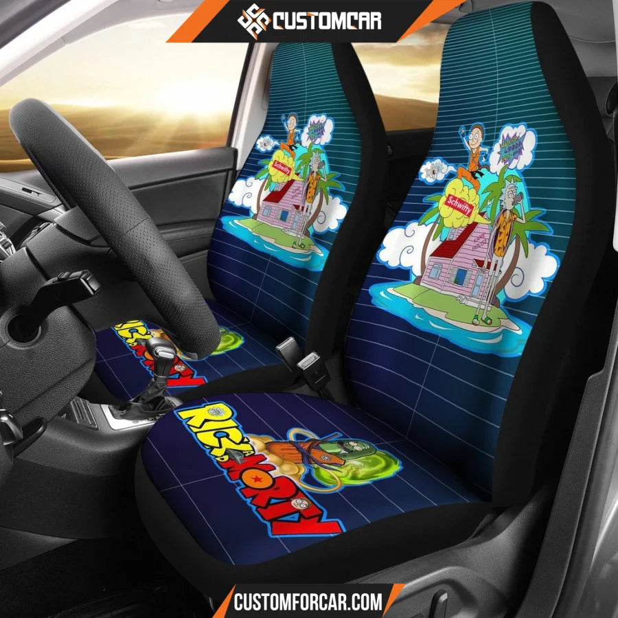 Rick And Morty Car Seat Covers Rick Morty Dragon Ball Kame 