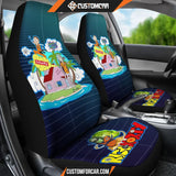 Rick And Morty Car Seat Covers Rick Morty Dragon Ball Kame 