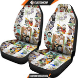 Rick And Morty Car Seat Covers Funny Rick Morty Anime Hero 