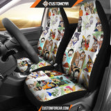 Rick And Morty Car Seat Covers Funny Rick Morty Anime Hero 