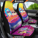 Rick And Morty Car Seat Covers Rick Morty Funny Head 