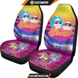 Rick And Morty Car Seat Covers Rick Morty Funny Head 